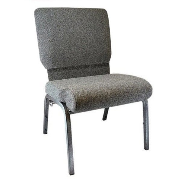 Flash Furniture Advantage Charcoal Gray Church Chair 20.5" Wide PCHT-111